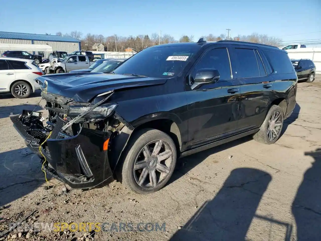 1 Photograph of a damaged car 1GYS4GKL8MR263409 CADILLAC ESCALADE 2021