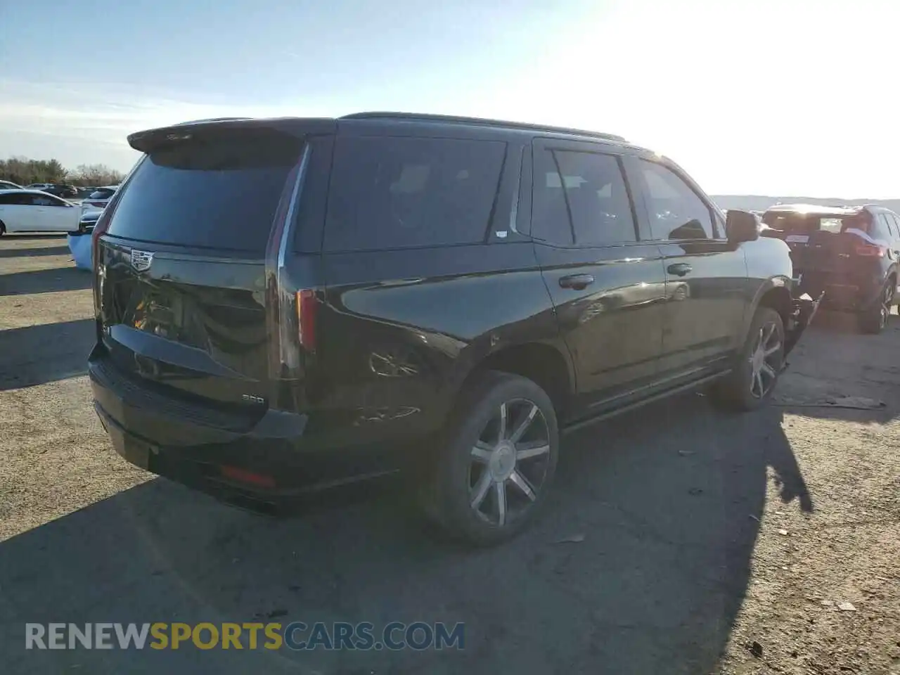 3 Photograph of a damaged car 1GYS4GKL8MR263409 CADILLAC ESCALADE 2021