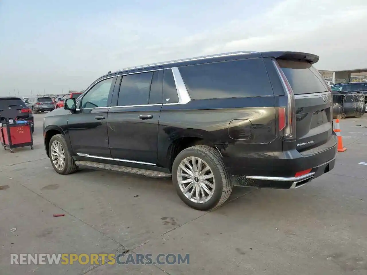 2 Фотография поврежденного автомобиля 1GYS4JKL6MR403289 CADILLAC ESCALADE 2021