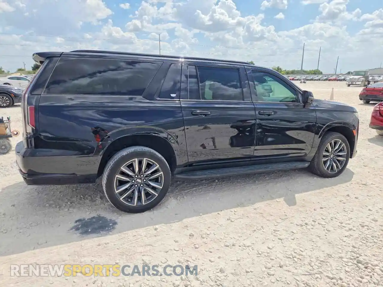 3 fotografías del automóvil dañado 1GYS4NKL7MR217588 CADILLAC ESCALADE 2021