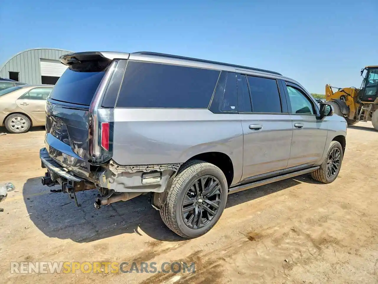 3 Фотография поврежденного автомобиля 1GYS4PKL4MR333293 CADILLAC ESCALADE 2021