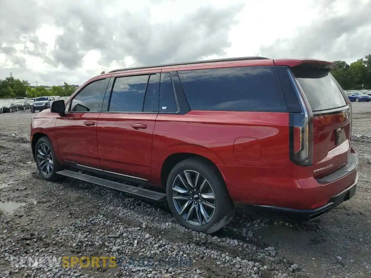 2 Photograph of a damaged car 1GYS4RKL1MR332713 CADILLAC ESCALADE 2021