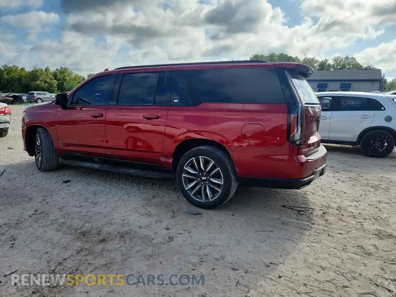 2 Фотография поврежденного автомобиля 1GYS4RKL6MR490609 CADILLAC ESCALADE 2021