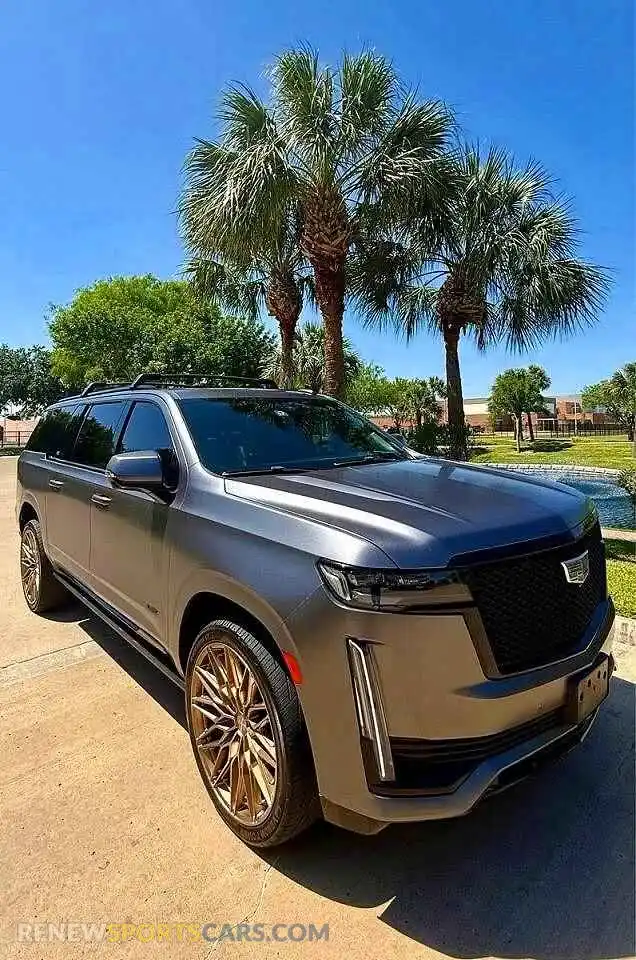 1 Photograph of a damaged car 1GYS3RKL0NR303773 CADILLAC ESCALADE 2022