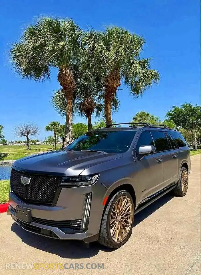 2 Photograph of a damaged car 1GYS3RKL0NR303773 CADILLAC ESCALADE 2022