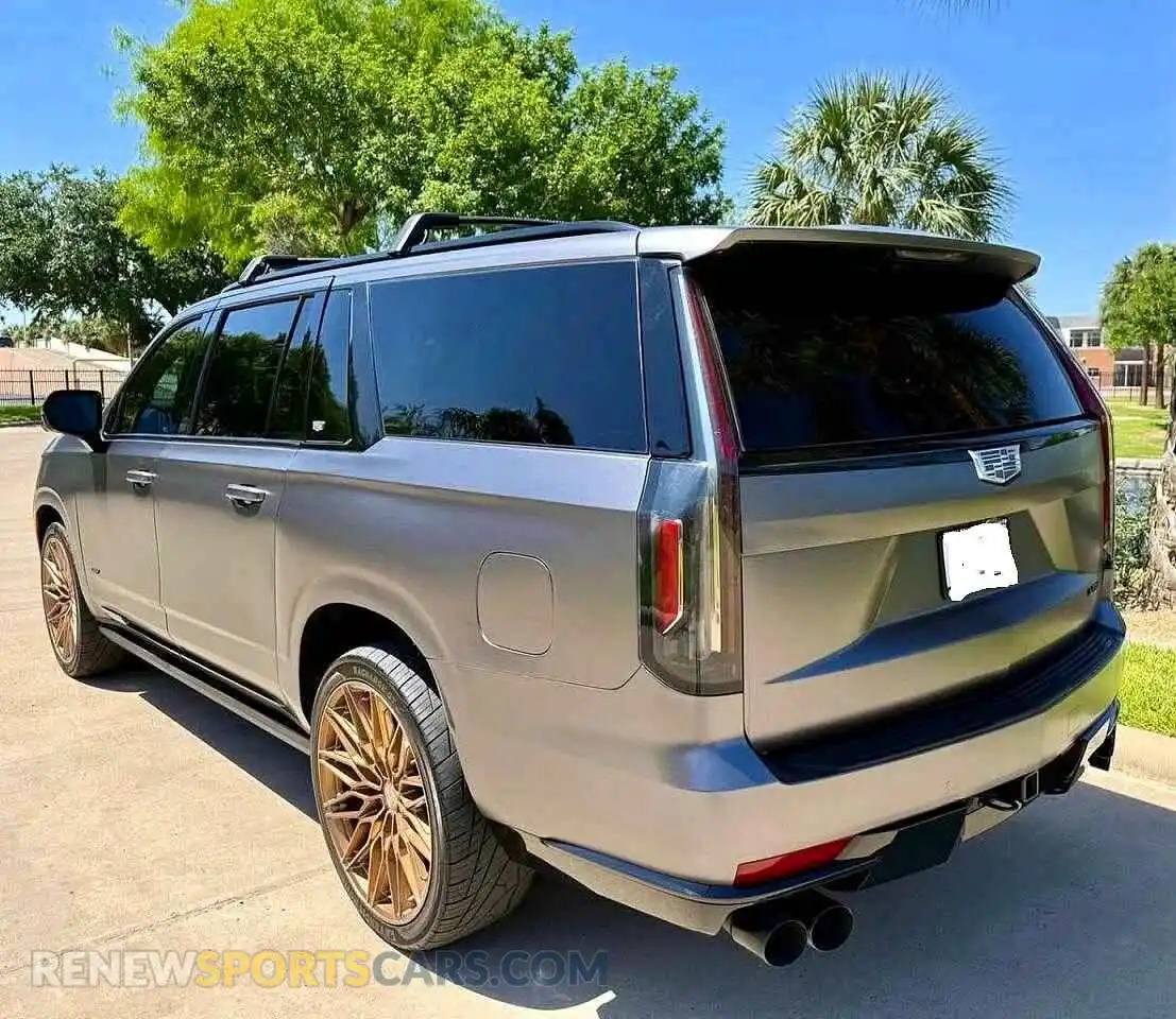 3 Photograph of a damaged car 1GYS3RKL0NR303773 CADILLAC ESCALADE 2022