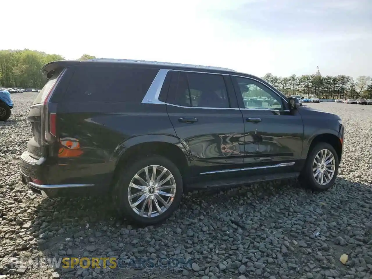 3 Photograph of a damaged car 1GYS4BKL9NR143137 CADILLAC ESCALADE 2022