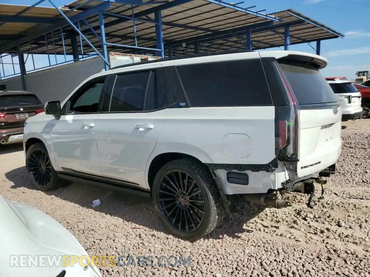 2 Photograph of a damaged car 1GYS4GKL8NR129095 CADILLAC ESCALADE 2022