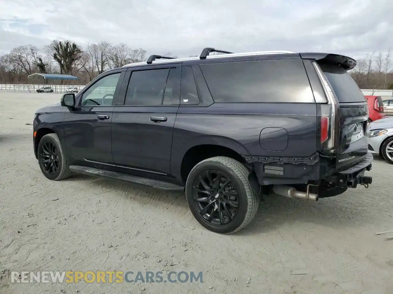 2 Photograph of a damaged car 1GYS4KKL1NR148333 CADILLAC ESCALADE 2022