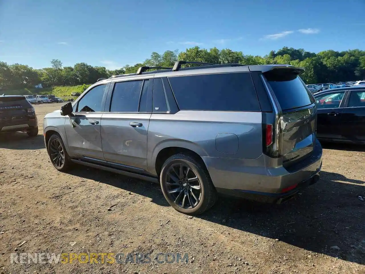 2 Photograph of a damaged car 1GYS4RKL7NR245688 CADILLAC ESCALADE 2022