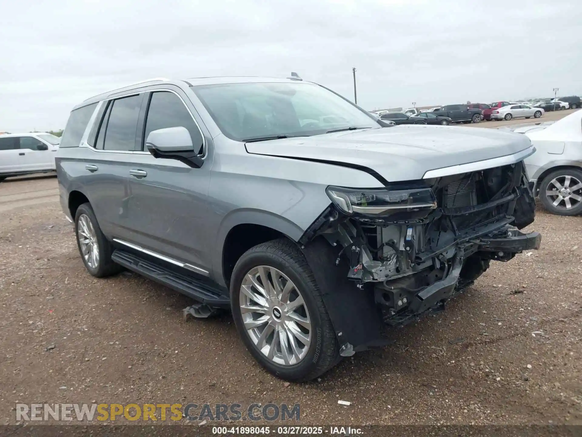 1 Photograph of a damaged car 1GYS3BKLXPR112467 CADILLAC ESCALADE 2023