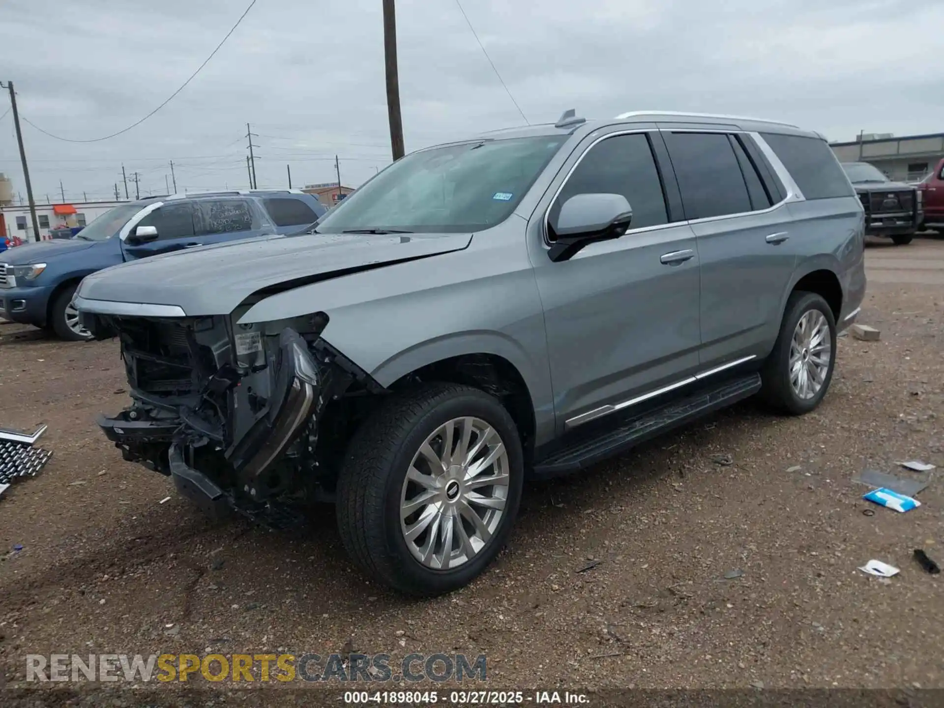 2 Photograph of a damaged car 1GYS3BKLXPR112467 CADILLAC ESCALADE 2023