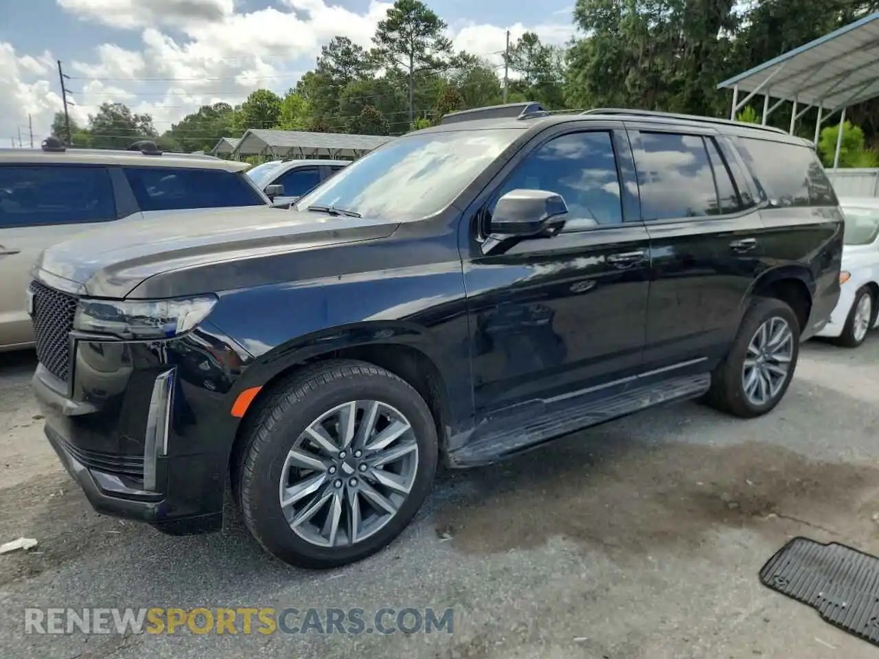 1 Photograph of a damaged car 1GYS3EKL4PR213621 CADILLAC ESCALADE 2023
