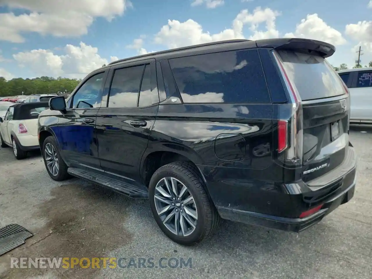 2 Photograph of a damaged car 1GYS3EKL4PR213621 CADILLAC ESCALADE 2023