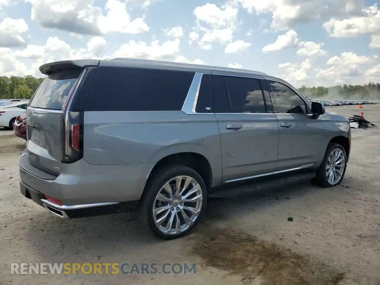3 Photograph of a damaged car 1GYS3JKL4PR457410 CADILLAC ESCALADE 2023