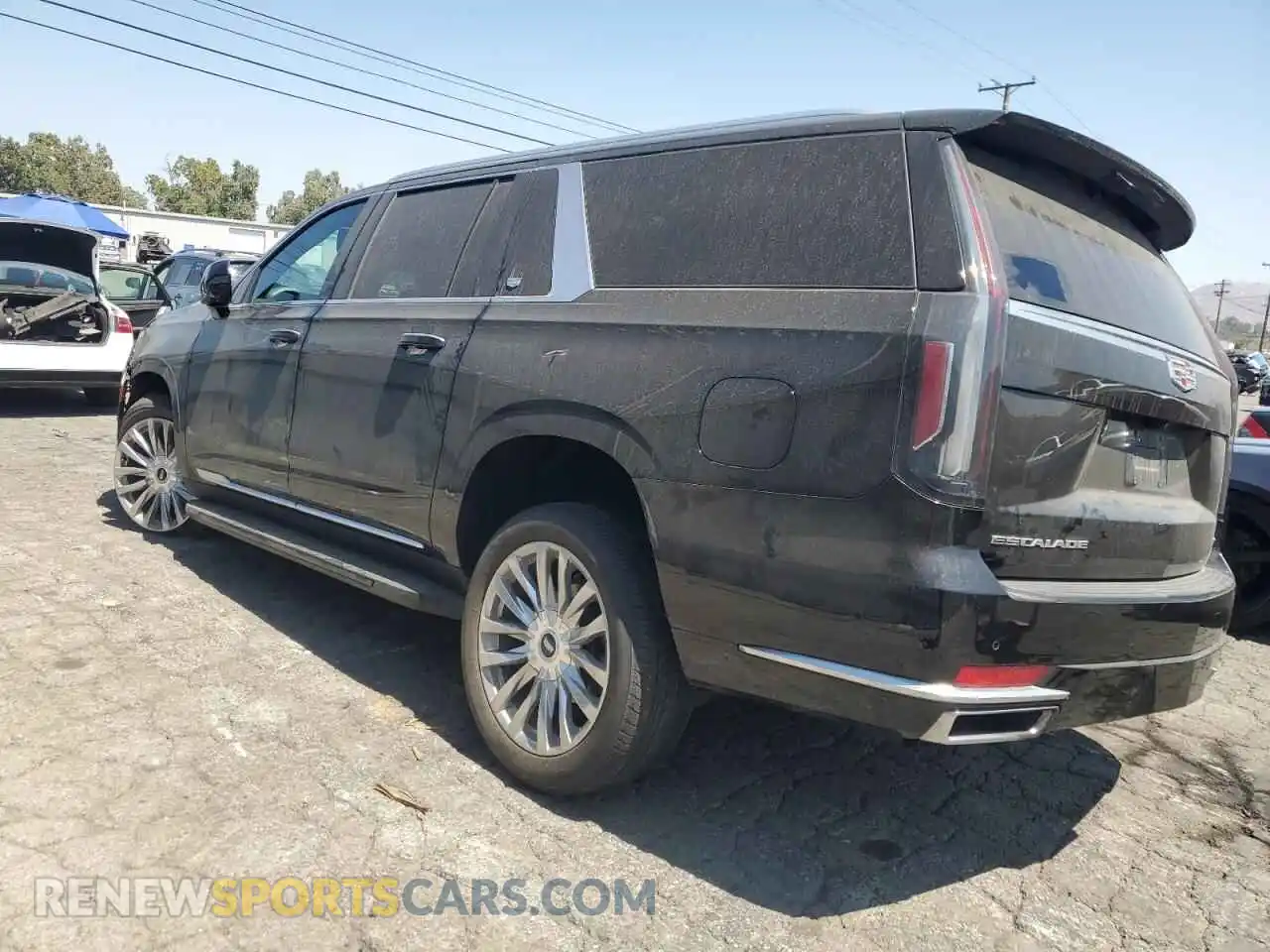 2 Photograph of a damaged car 1GYS3KKL4PR473368 CADILLAC ESCALADE 2023