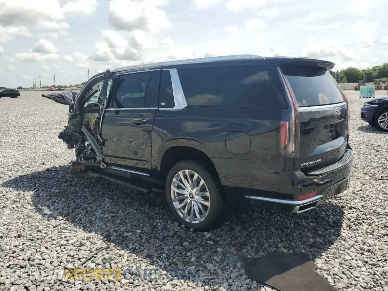 2 Photograph of a damaged car 1GYS3KKL8PR514746 CADILLAC ESCALADE 2023