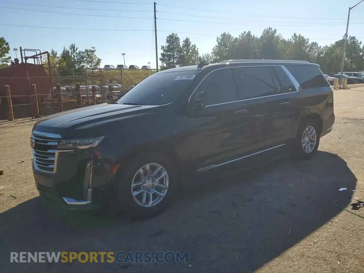 1 Photograph of a damaged car 1GYS3MKL6PR100327 CADILLAC ESCALADE 2023