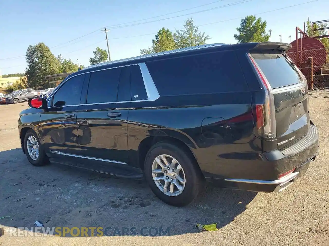 2 Photograph of a damaged car 1GYS3MKL6PR100327 CADILLAC ESCALADE 2023