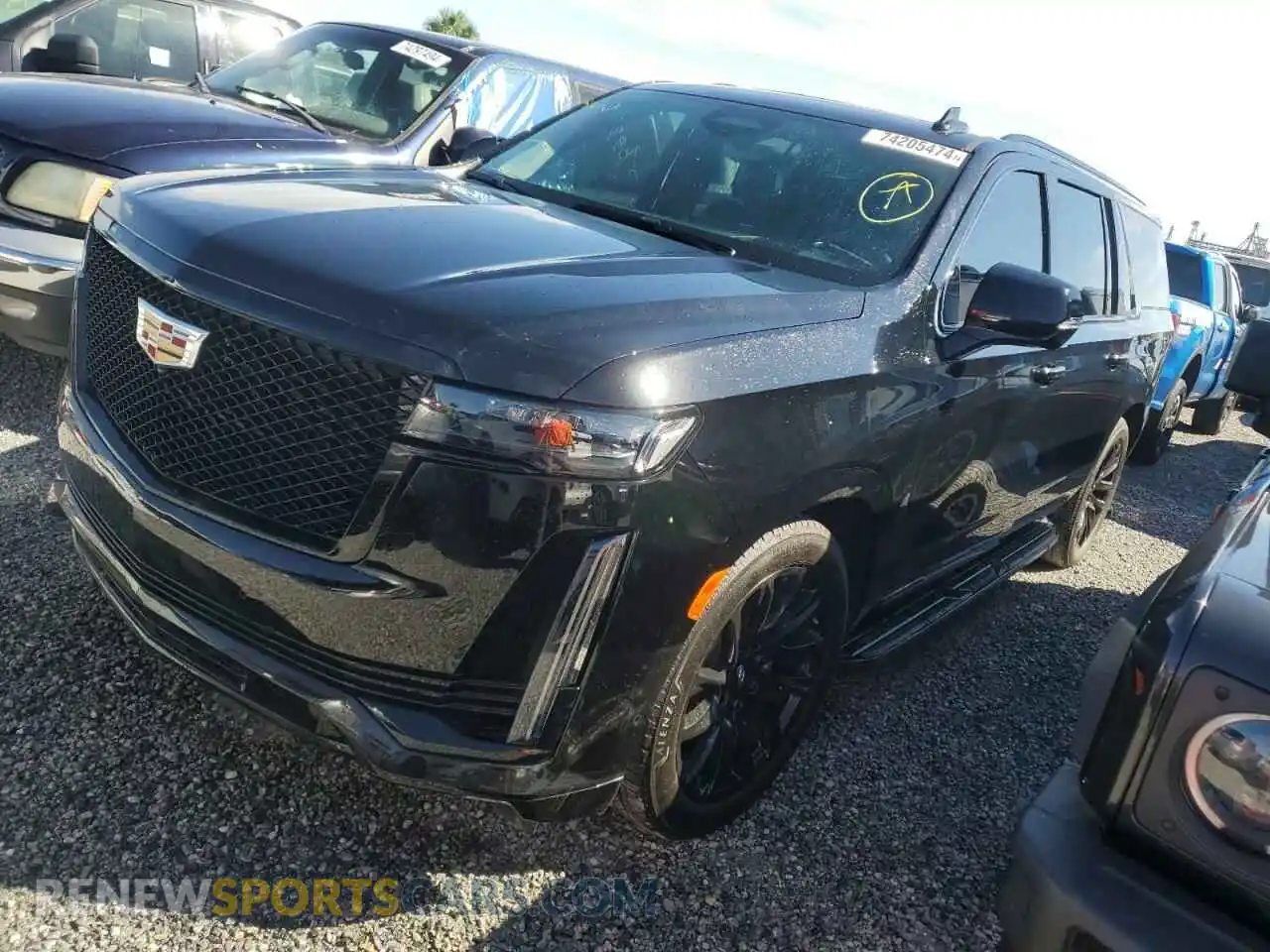 1 Photograph of a damaged car 1GYS3RKLXPR449097 CADILLAC ESCALADE 2023