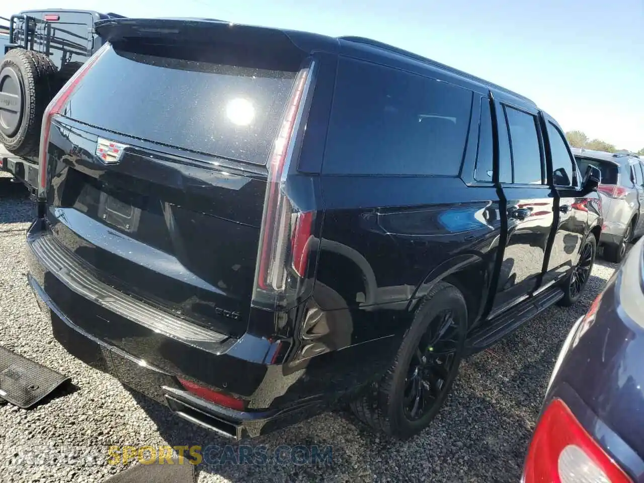 3 Photograph of a damaged car 1GYS3RKLXPR449097 CADILLAC ESCALADE 2023