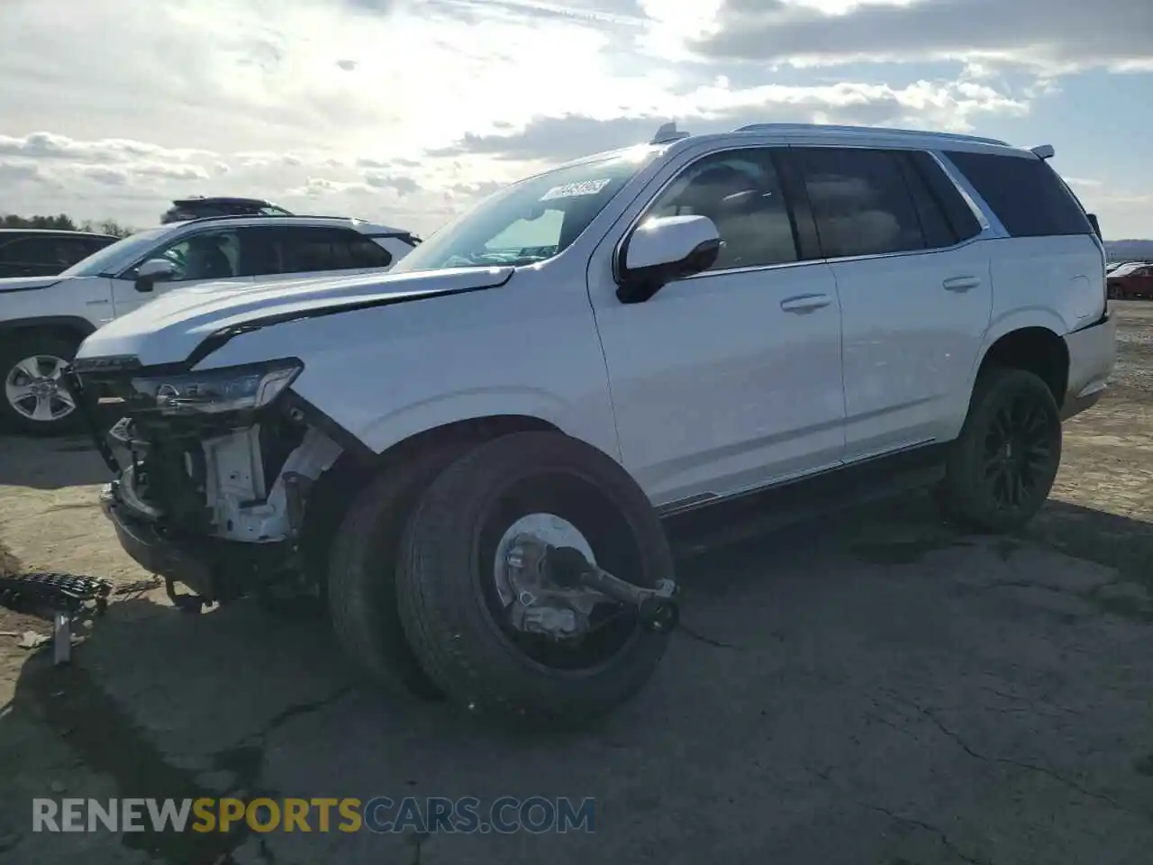 1 Photograph of a damaged car 1GYS4BKL3PR543262 CADILLAC ESCALADE 2023