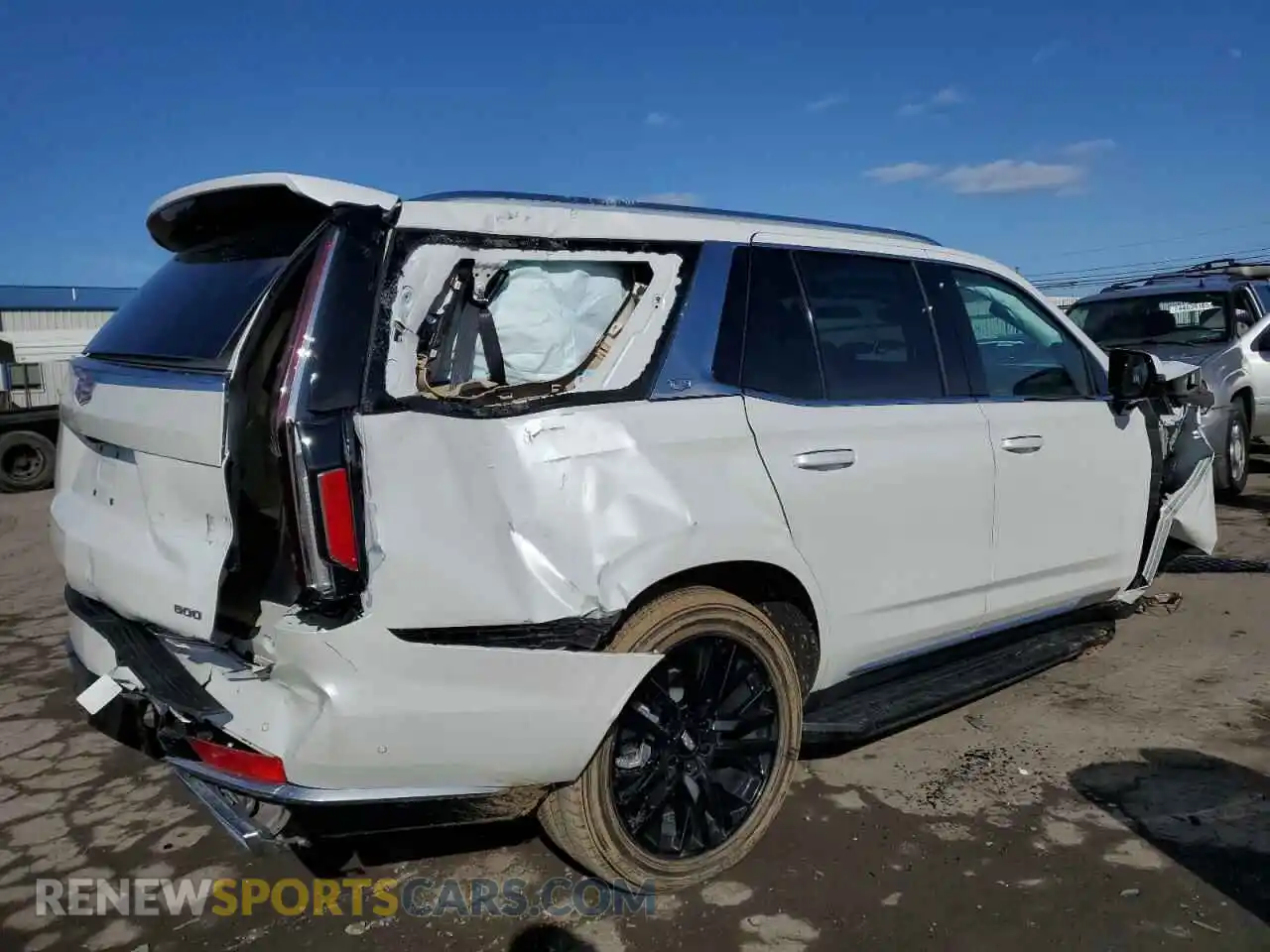 3 Photograph of a damaged car 1GYS4BKL3PR543262 CADILLAC ESCALADE 2023
