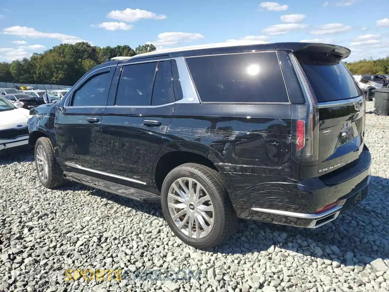 2 Photograph of a damaged car 1GYS4BKL5PR346500 CADILLAC ESCALADE 2023