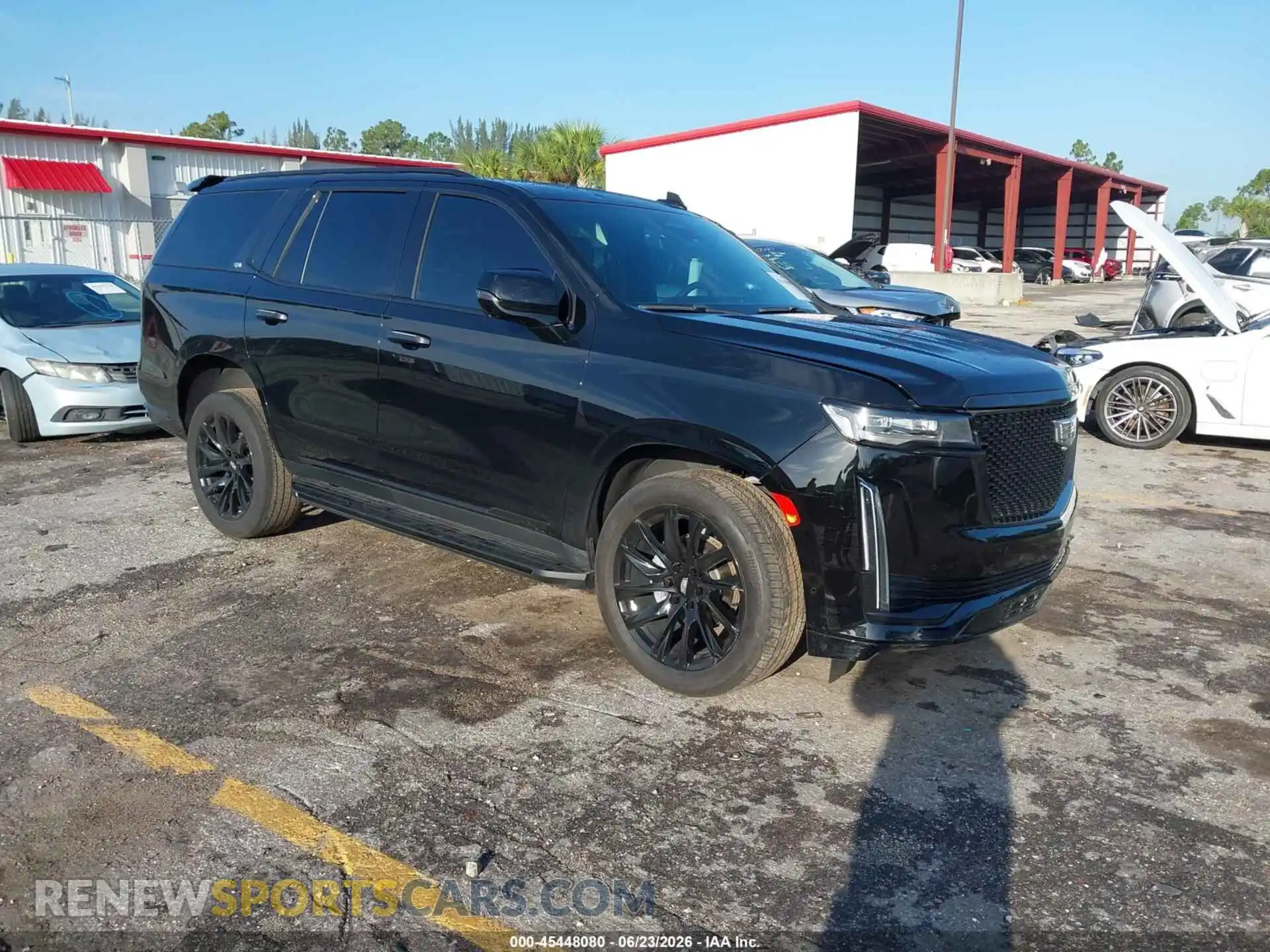 1 Photograph of a damaged car 1GYS4BKL8PR319324 CADILLAC ESCALADE 2023