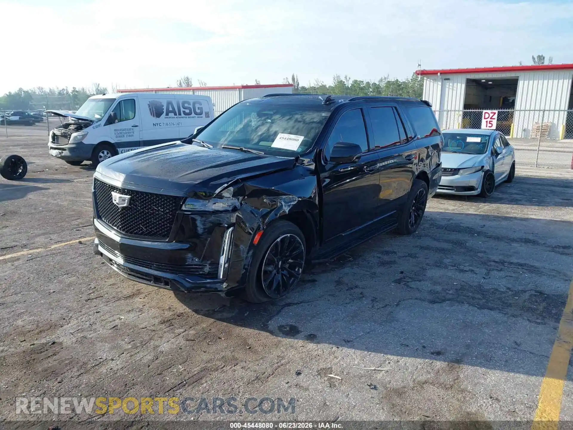 2 Photograph of a damaged car 1GYS4BKL8PR319324 CADILLAC ESCALADE 2023