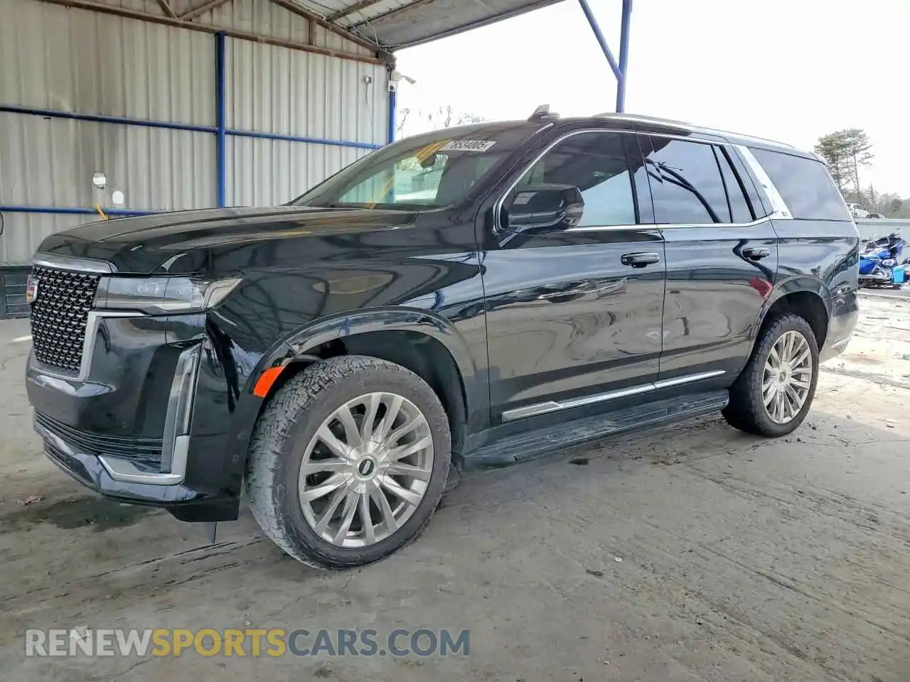 1 Photograph of a damaged car 1GYS4BKLXPR316893 CADILLAC ESCALADE 2023