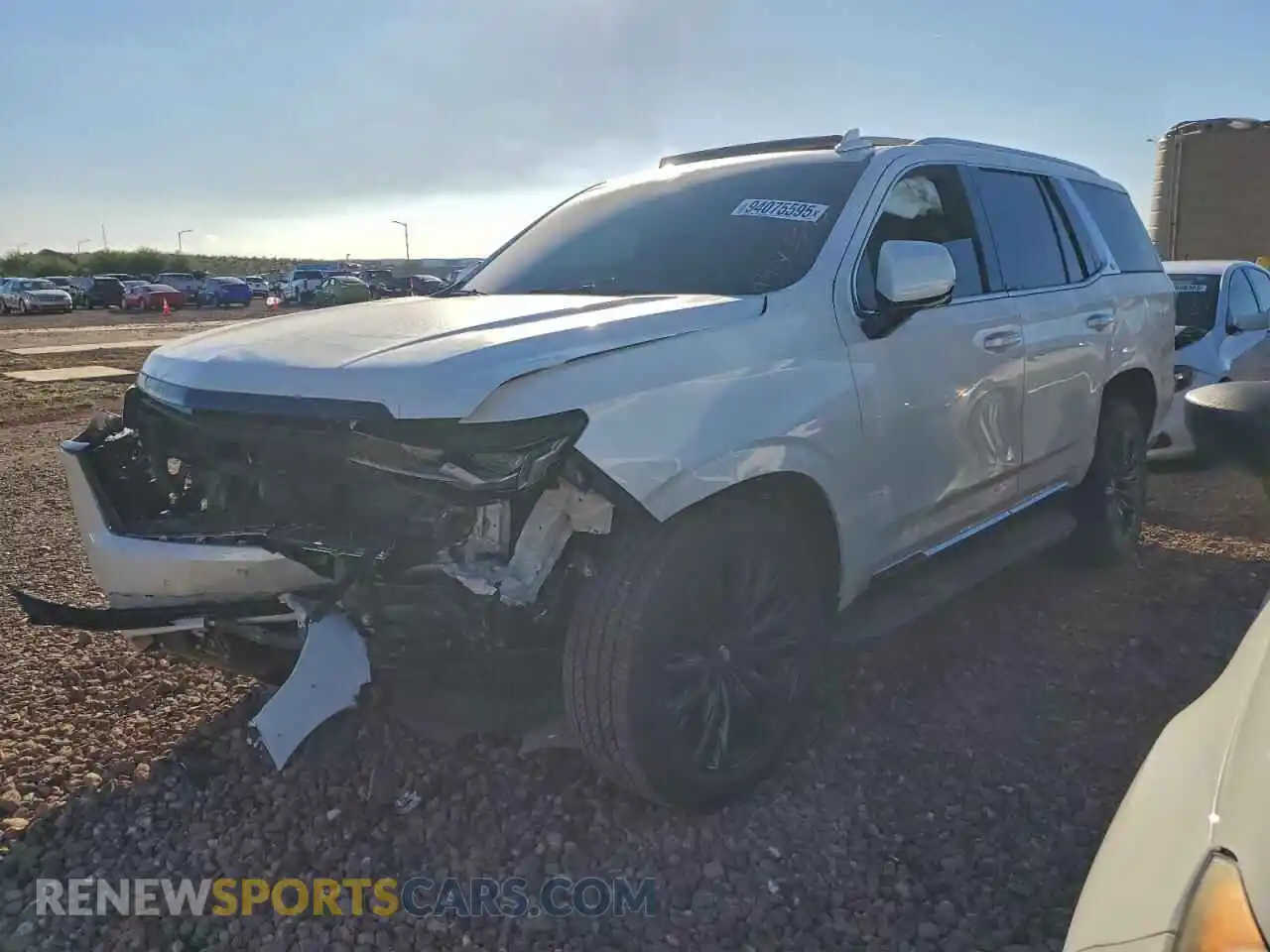 1 Photograph of a damaged car 1GYS4BKLXPR372607 CADILLAC ESCALADE 2023