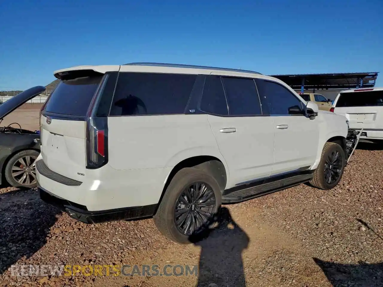 3 Photograph of a damaged car 1GYS4BKLXPR372607 CADILLAC ESCALADE 2023