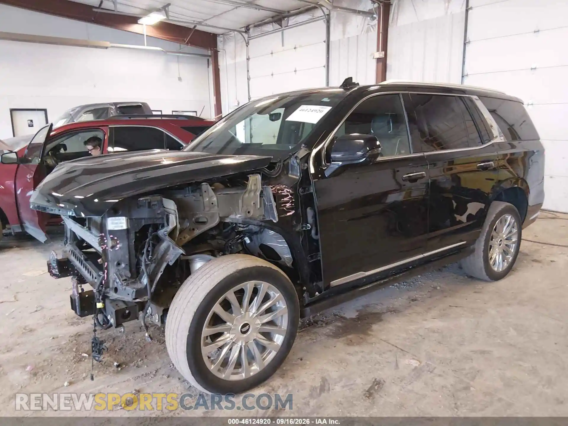 2 Photograph of a damaged car 1GYS4CKL2PR383963 CADILLAC ESCALADE 2023