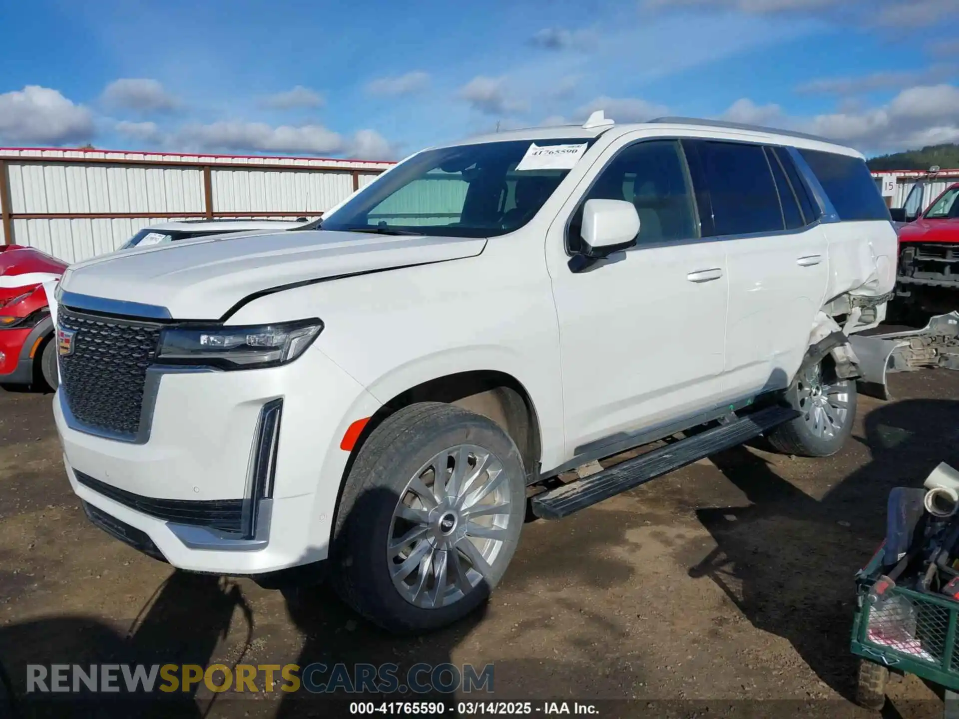 2 Photograph of a damaged car 1GYS4CKL4PR406207 CADILLAC ESCALADE 2023