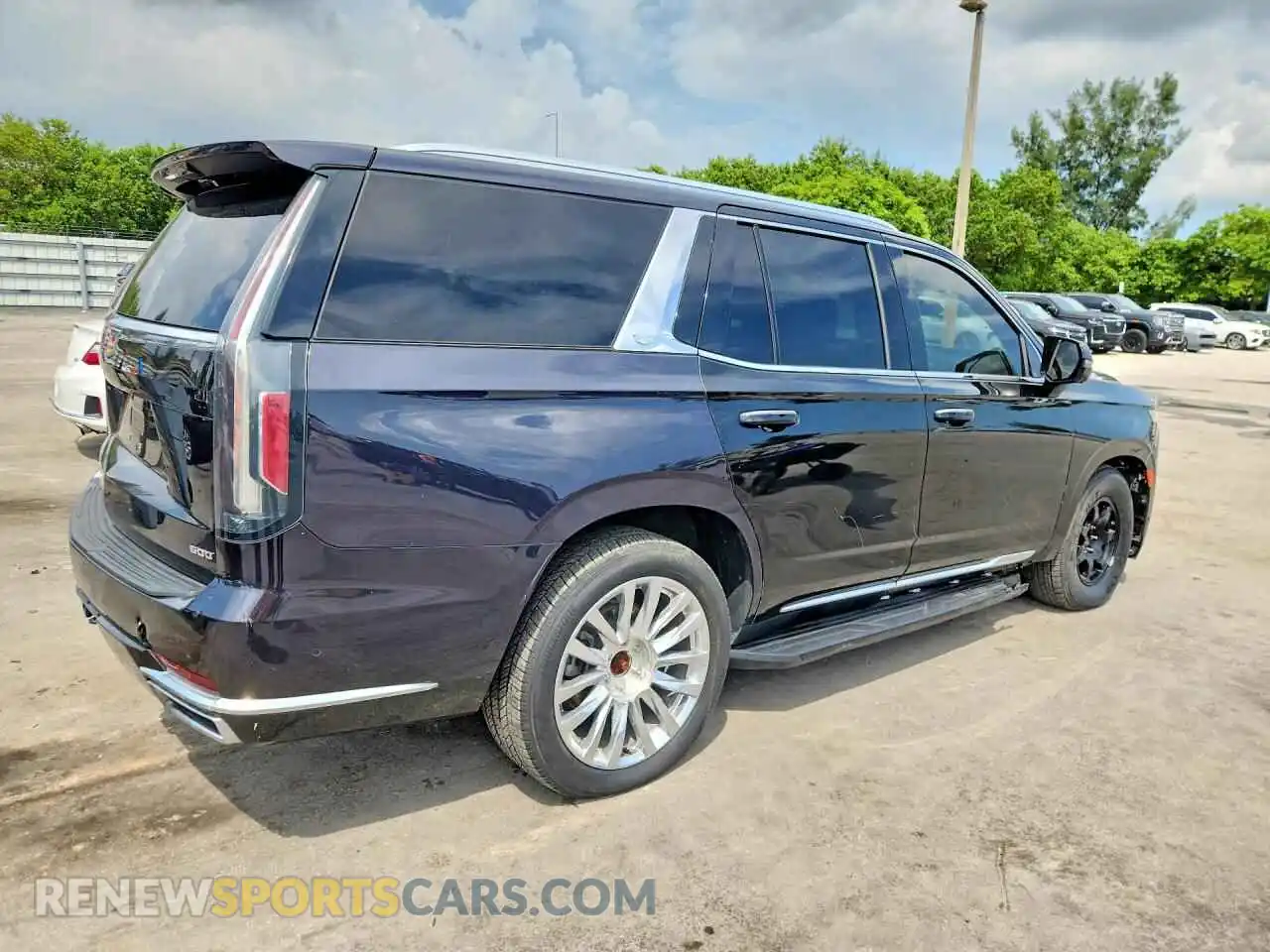 3 fotografías del automóvil dañado 1GYS4CKL4PR492876 CADILLAC ESCALADE 2023