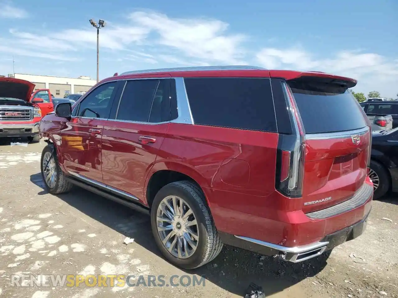 2 Photograph of a damaged car 1GYS4CKL6PR524615 CADILLAC ESCALADE 2023