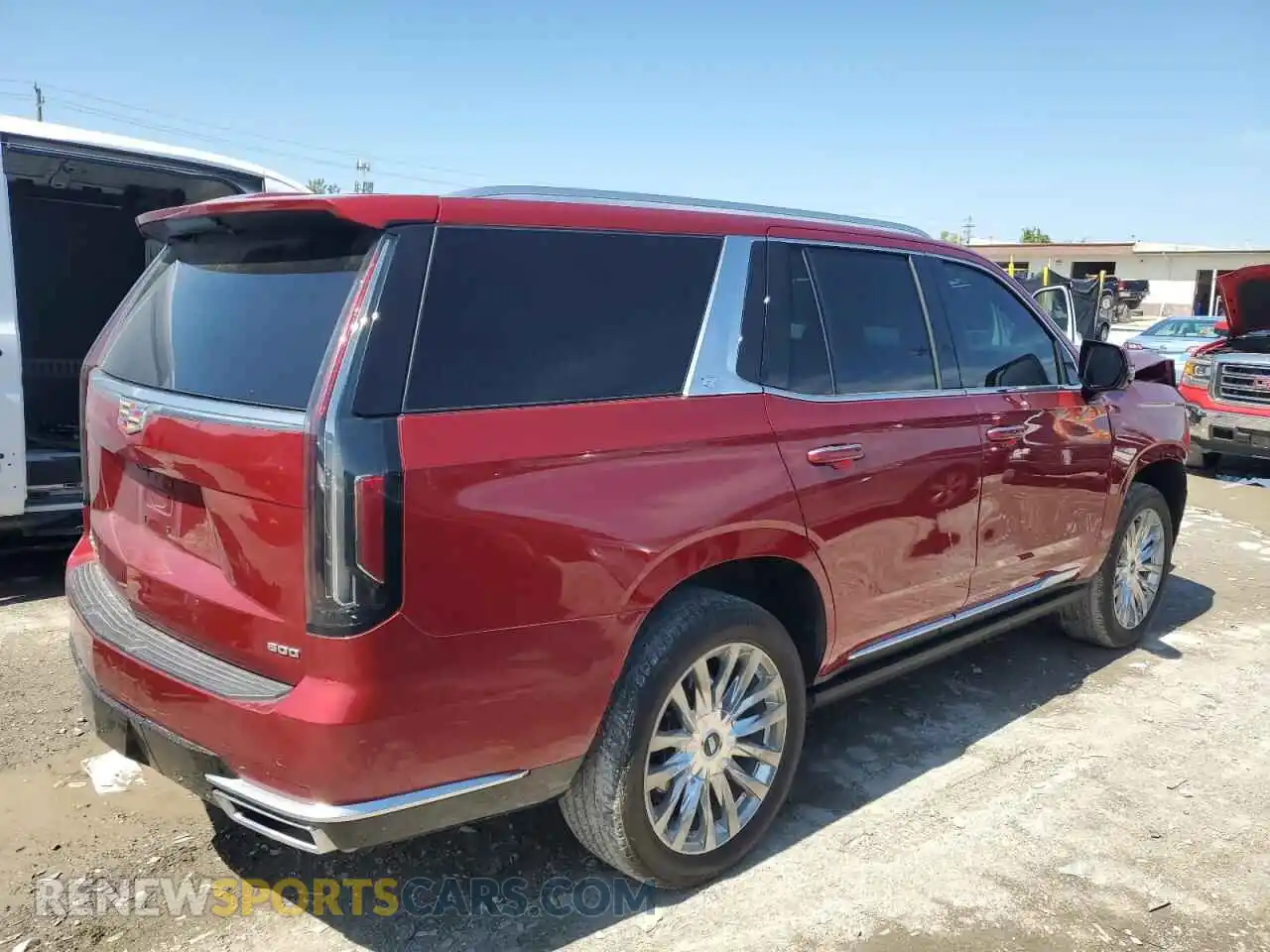 3 Photograph of a damaged car 1GYS4CKL6PR524615 CADILLAC ESCALADE 2023