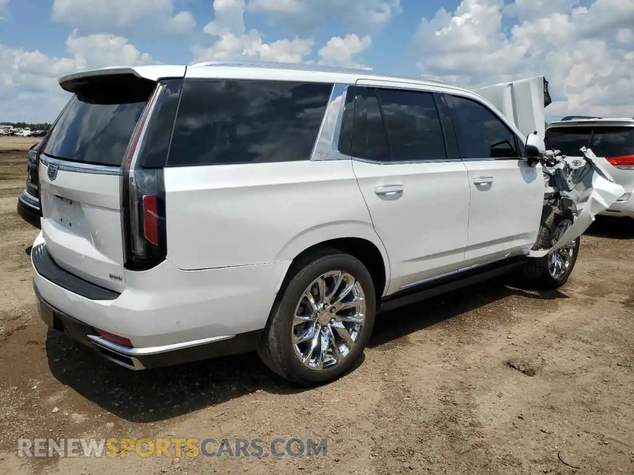 3 Photograph of a damaged car 1GYS4DKL3PR182160 CADILLAC ESCALADE 2023
