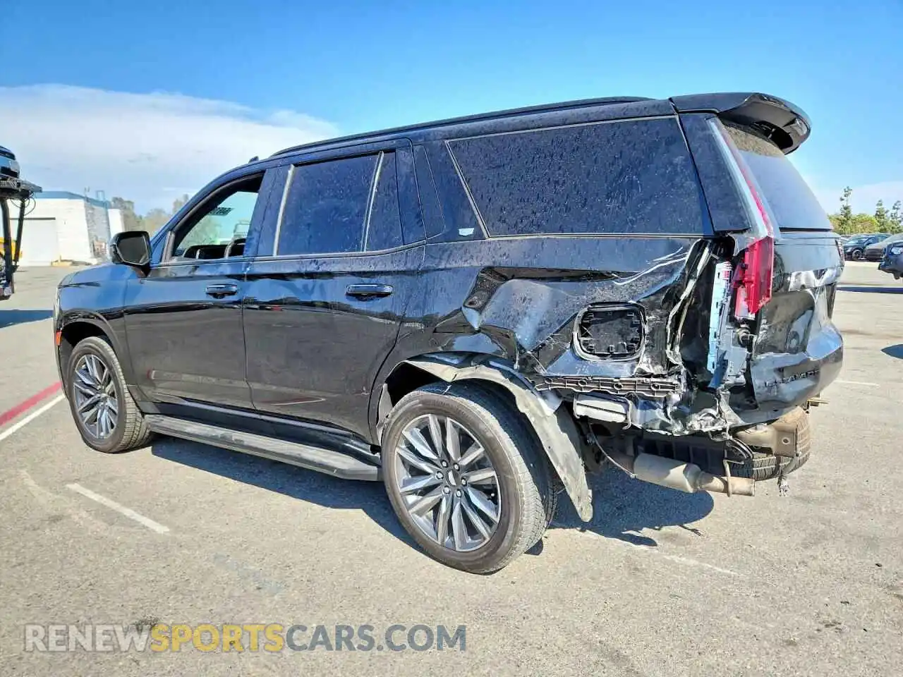 2 Photograph of a damaged car 1GYS4EKL4PR186689 CADILLAC ESCALADE 2023