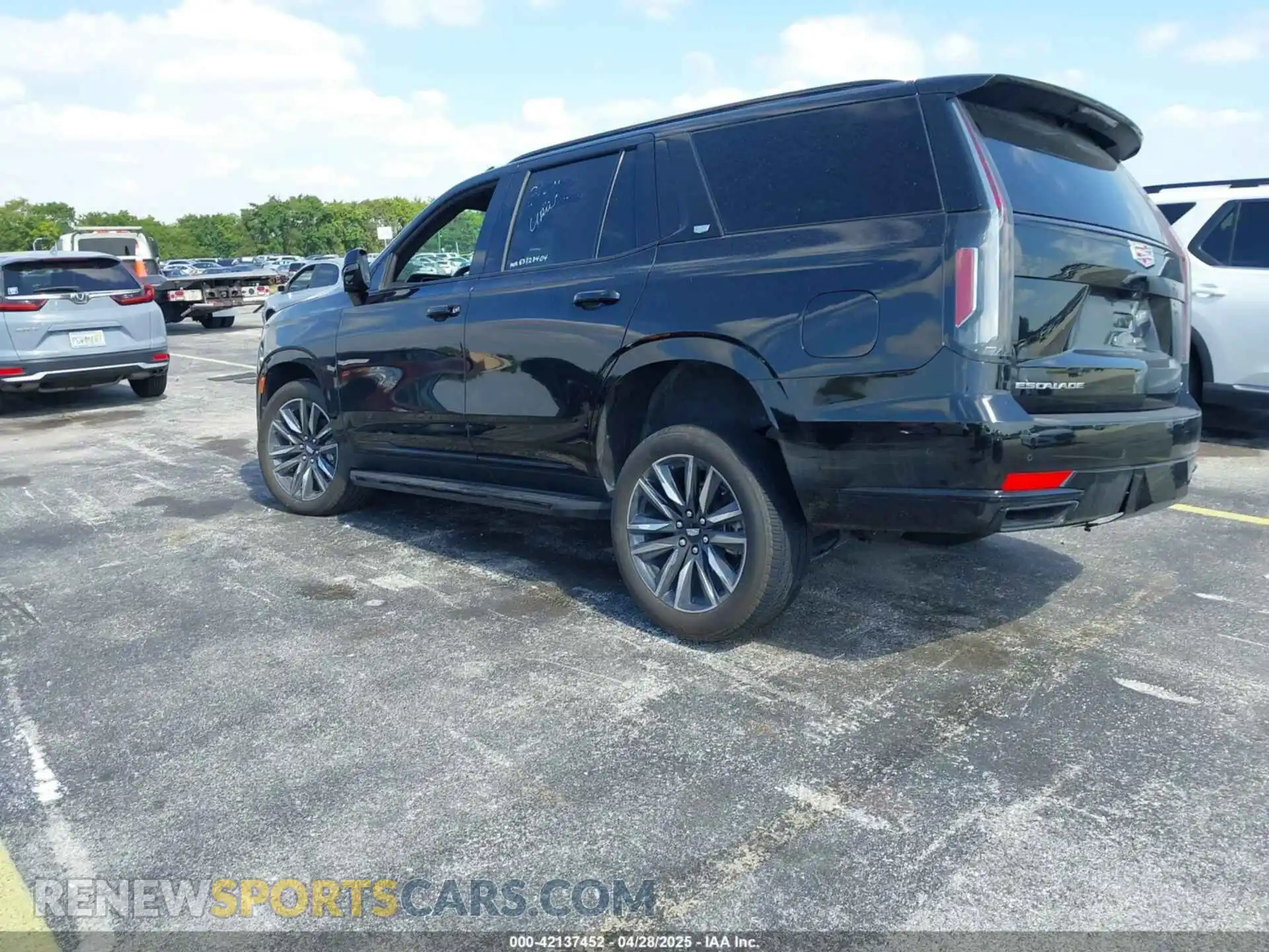 3 fotografías del automóvil dañado 1GYS4EKLXPR513435 CADILLAC ESCALADE 2023