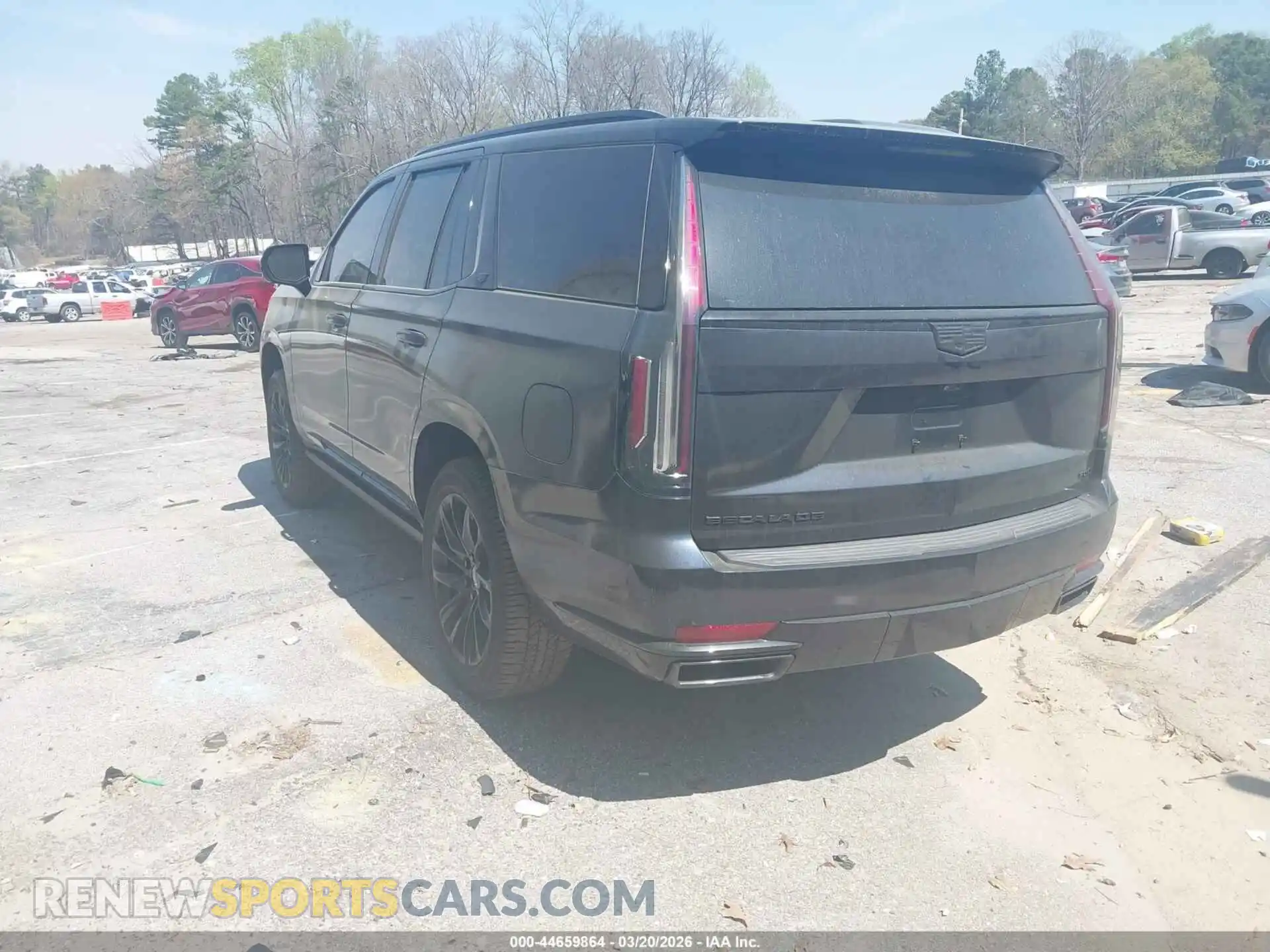 3 Photograph of a damaged car 1GYS4FKL2PR121846 CADILLAC ESCALADE 2023