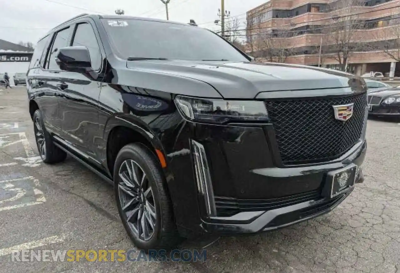 1 Photograph of a damaged car 1GYS4FKL2PR230XXX CADILLAC ESCALADE 2023