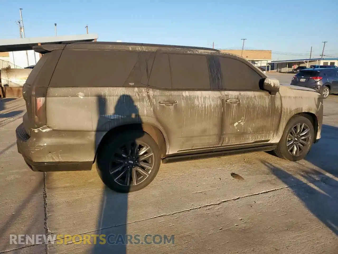 3 Photograph of a damaged car 1GYS4FKL6PR280319 CADILLAC ESCALADE 2023