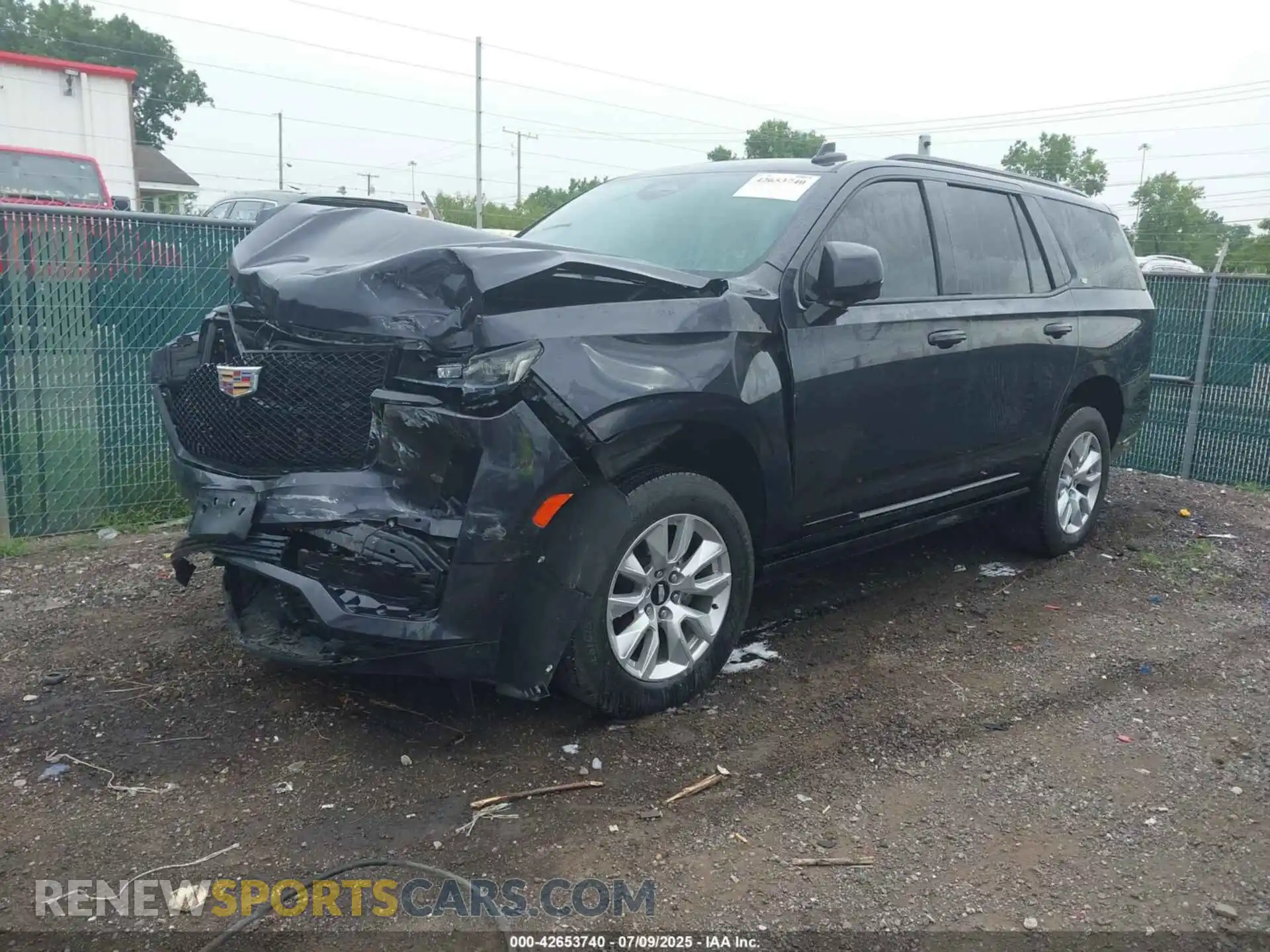 2 Photograph of a damaged car 1GYS4FKL8PR153863 CADILLAC ESCALADE 2023