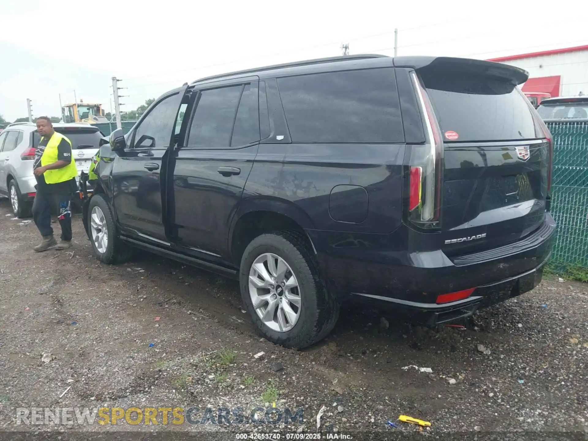 3 Photograph of a damaged car 1GYS4FKL8PR153863 CADILLAC ESCALADE 2023