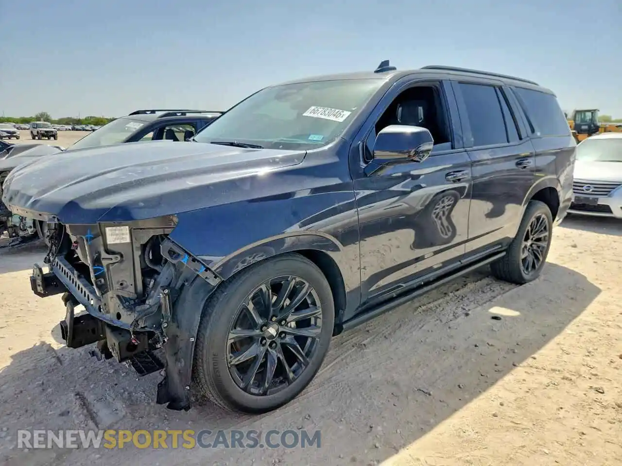 1 Photograph of a damaged car 1GYS4GKL3PR418663 CADILLAC ESCALADE 2023