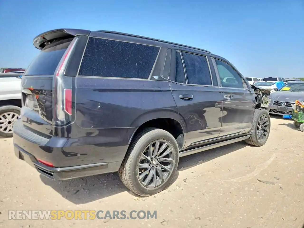 3 Photograph of a damaged car 1GYS4GKL3PR418663 CADILLAC ESCALADE 2023