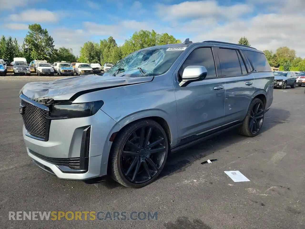1 Фотография поврежденного автомобиля 1GYS4GKL3PR431977 CADILLAC ESCALADE 2023