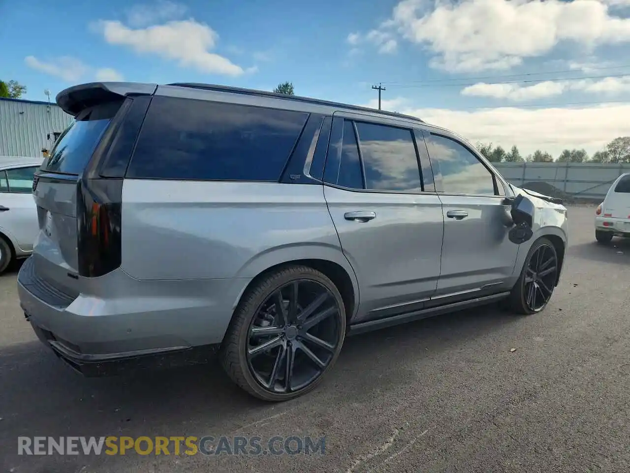 3 Фотография поврежденного автомобиля 1GYS4GKL3PR431977 CADILLAC ESCALADE 2023